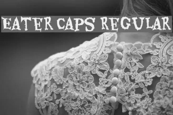 Eater Caps Regular Font examples