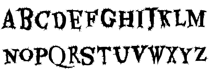 Eater Caps Regular Font LOWERCASE