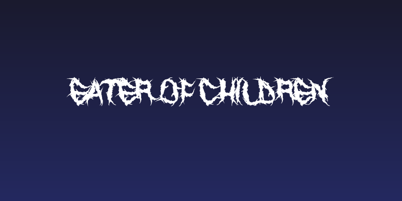 Eater of Children Social Header