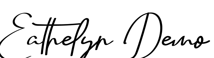 Eathelyn Demo  免费字体下载