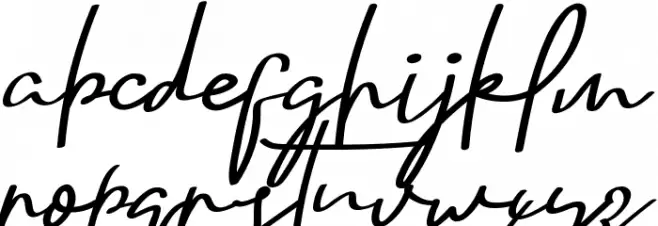 Eathelyn Demo 字体 小写
