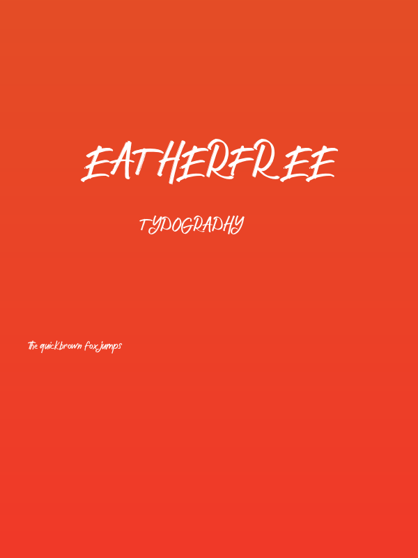 EatherFREE Poster