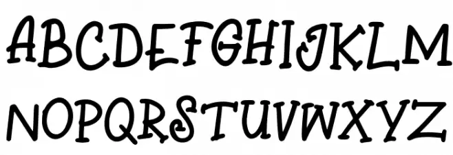 Eathoc FREE Font Alte caractere