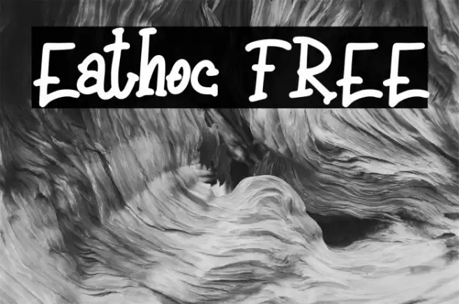 Eathoc FREE Font examples