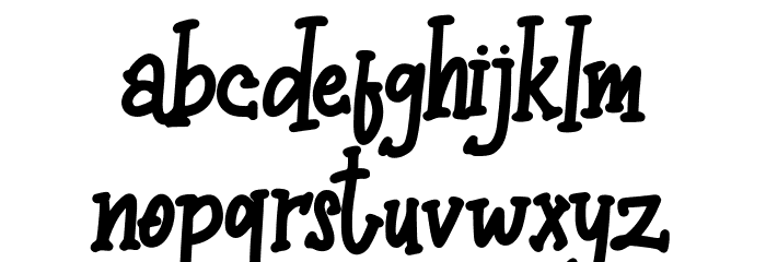 Eathoc FREE Font LOWERCASE
