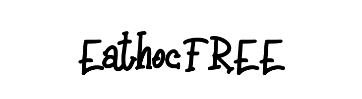 EathocFREE  Frei Schriftart Herunterladen