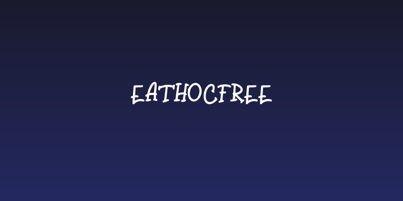 EathocFREE Social Header