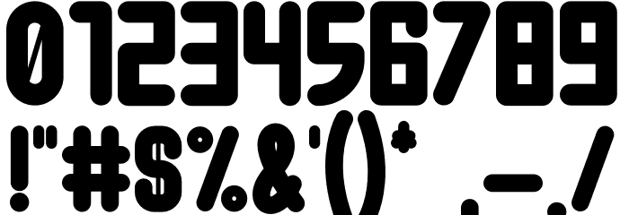 Eathoma Sans Font OTHER CHARS