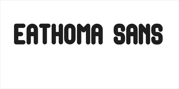 Eathoma Sans Logo