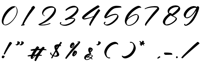 Eathonya Font OTHER CHARS