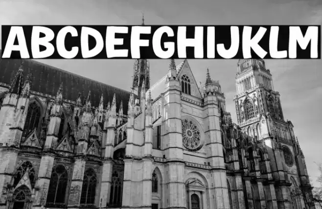 Eating Pasta Font examples