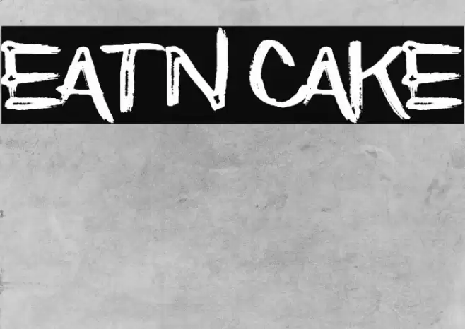 Eatn Cake Font examples