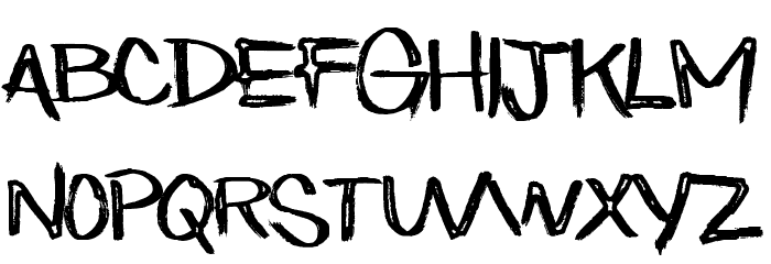 Eatn Cake Font LOWERCASE