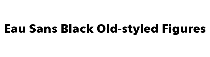 Шрифт blacker sans