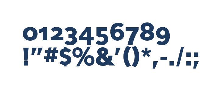 Eau Sans Black Old-styled Figures Other Characters