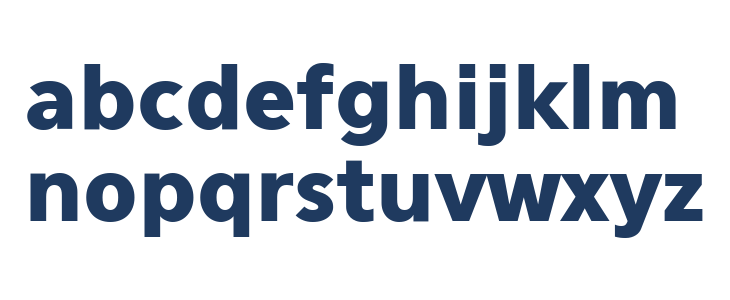 Eau Sans Black Old-styled Figures Lowercase