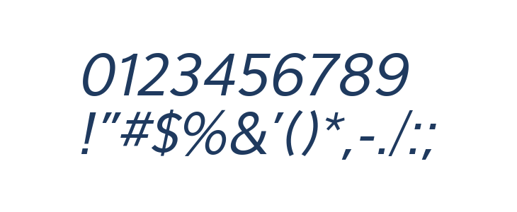 Eau Sans Book Oblique Other Characters