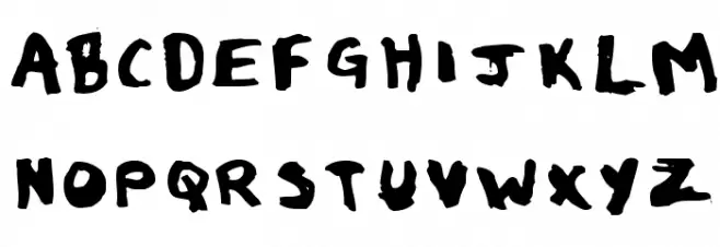 Eau de Toilet Schriftart Groß
