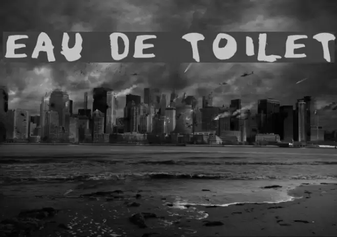 Eau de Toilet Font examples