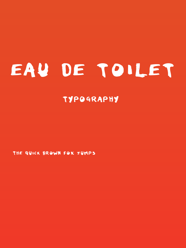 Eau de Toilet Poster