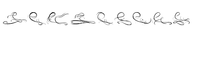 Eau de rose Font LOWERCASE