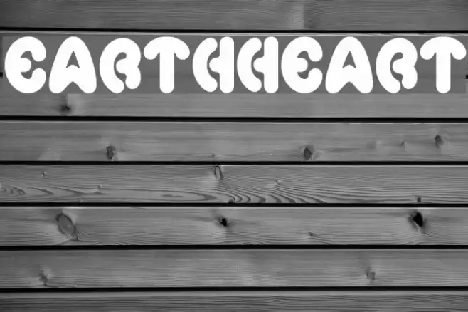 earthheart Font examples