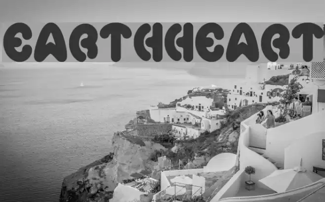 earthheart Font examples