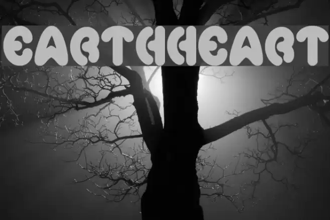 earthheart Font examples