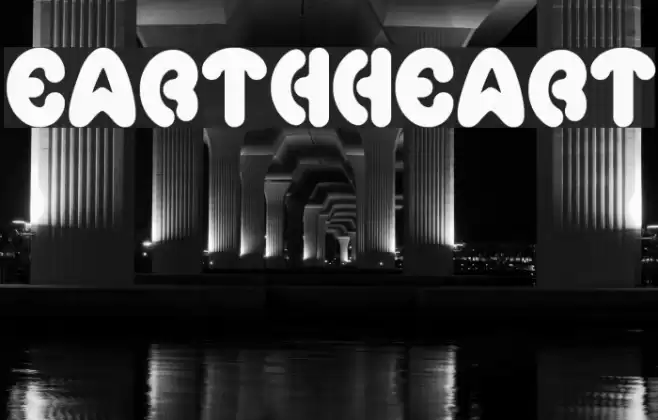 earthheart Font examples