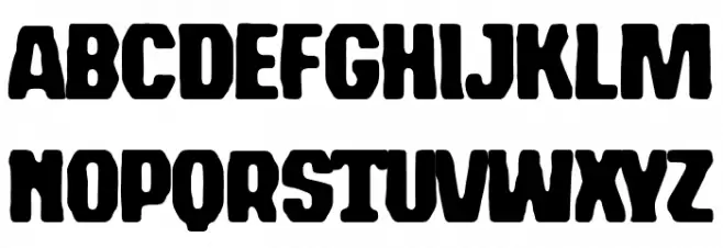 easy tormenta Font UPPERCASE