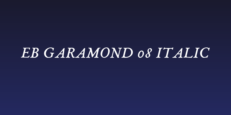 EB Garamond 08 Italic Social Header
