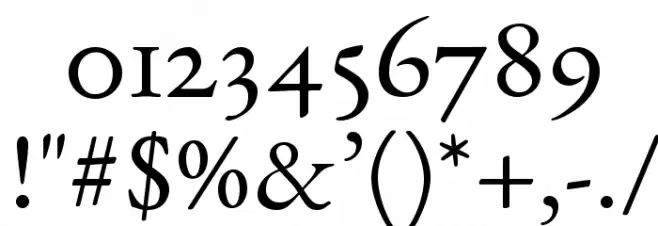EB Garamond 12 Regular All SmallCaps Font OTHER CHARS