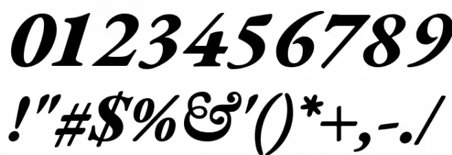 EB Garamond ExtraBold Italic Fonte OUTROS PERSONAGENS