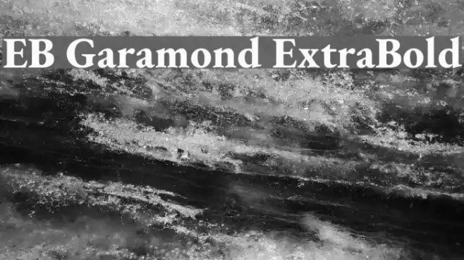 EB Garamond ExtraBold Example 3
