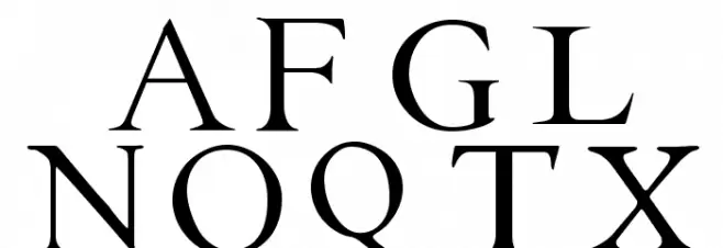 EB Garamond Initials Fill2 Fonte MAIÚSCULAS