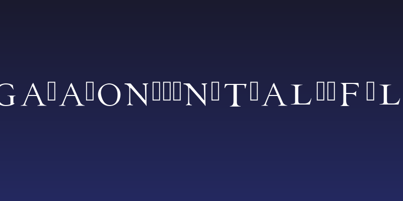 EB Garamond Initials Fill2 Social Header