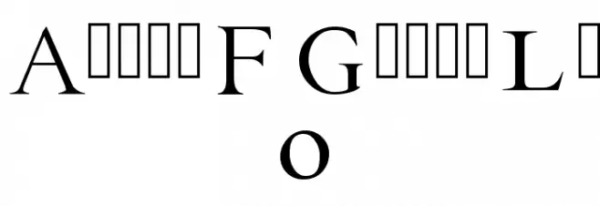 EB Garamond Initials Fill2 Fuentes MINÚSCULAS