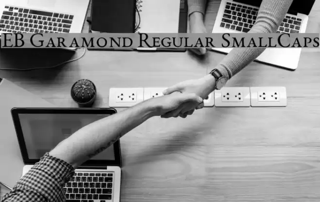 EB Garamond Regular SmallCaps Font examples