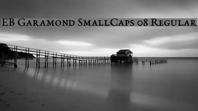 EB Garamond SmallCaps 08 Regular Font examples