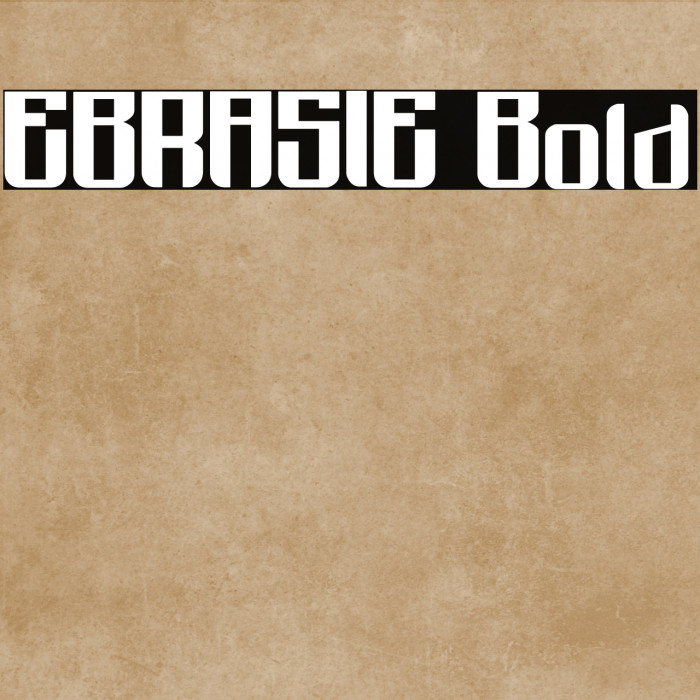 EBRASIE Bold Example 2