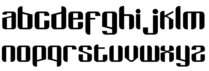 EBRASIE Bold Font LOWERCASE