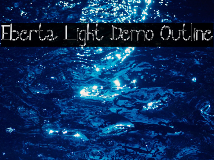 Eberta Light Demo Outline Example 3