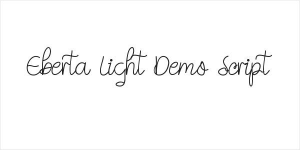 Eberta Light Demo Script Logo