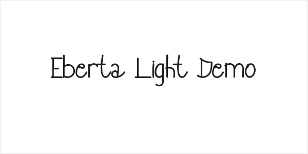 Eberta Light Demo Logo