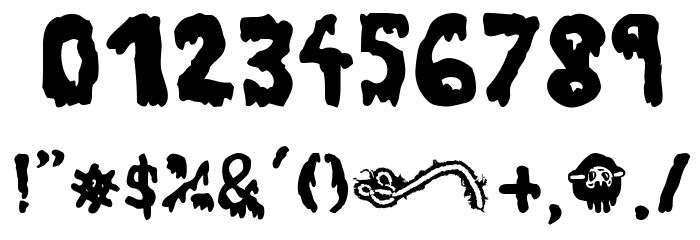 Ebola Font Font OTHER CHARS