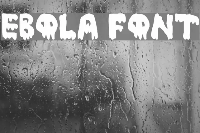 Ebola Font Font examples