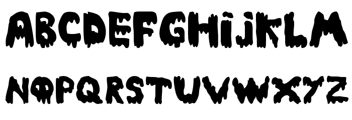 Ebola Font Font LOWERCASE