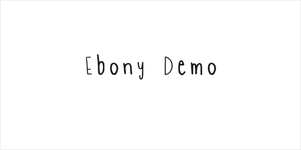 Ebony Demo Logo