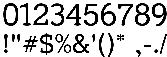 EbonyUT Font Alte caractere