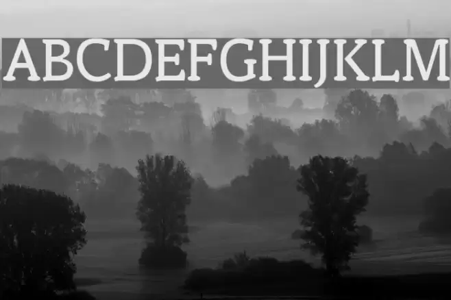 EbonyUT Font examples